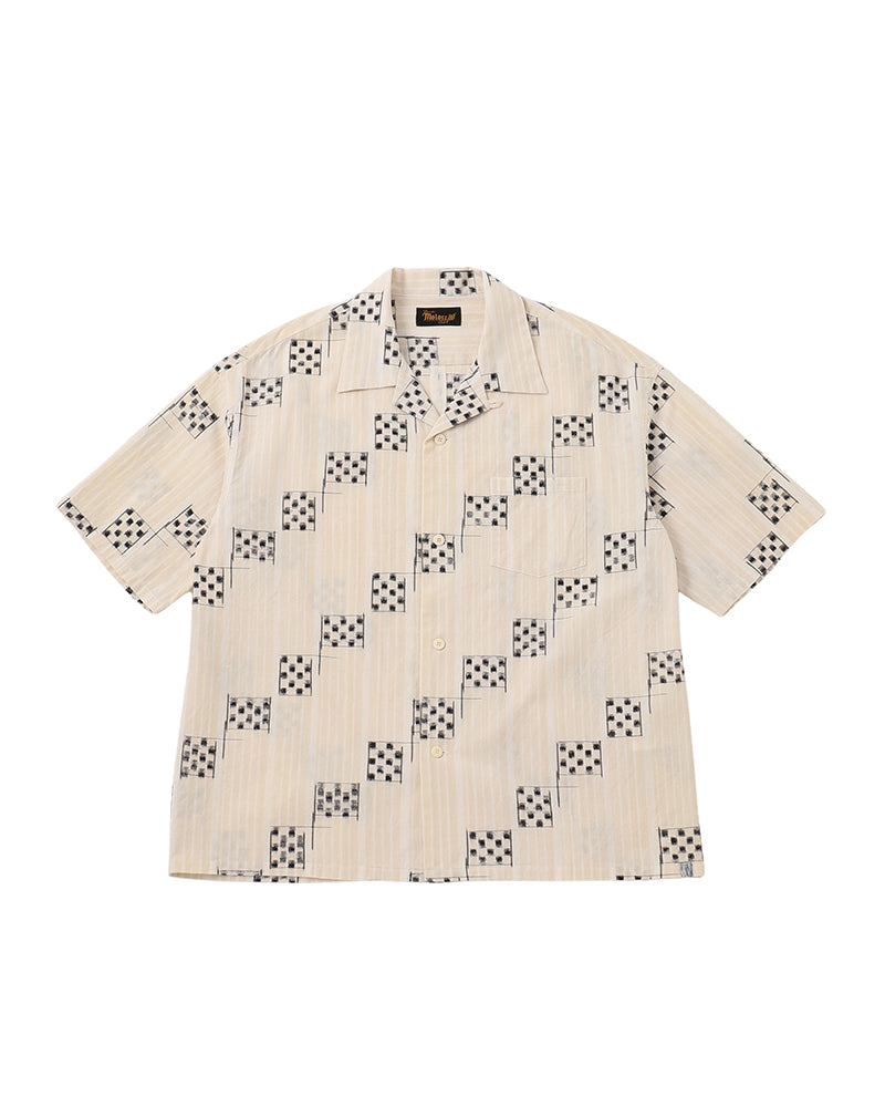 VISVIM MOTORS CLUB / CROSBY SHIRT S/S KASURI